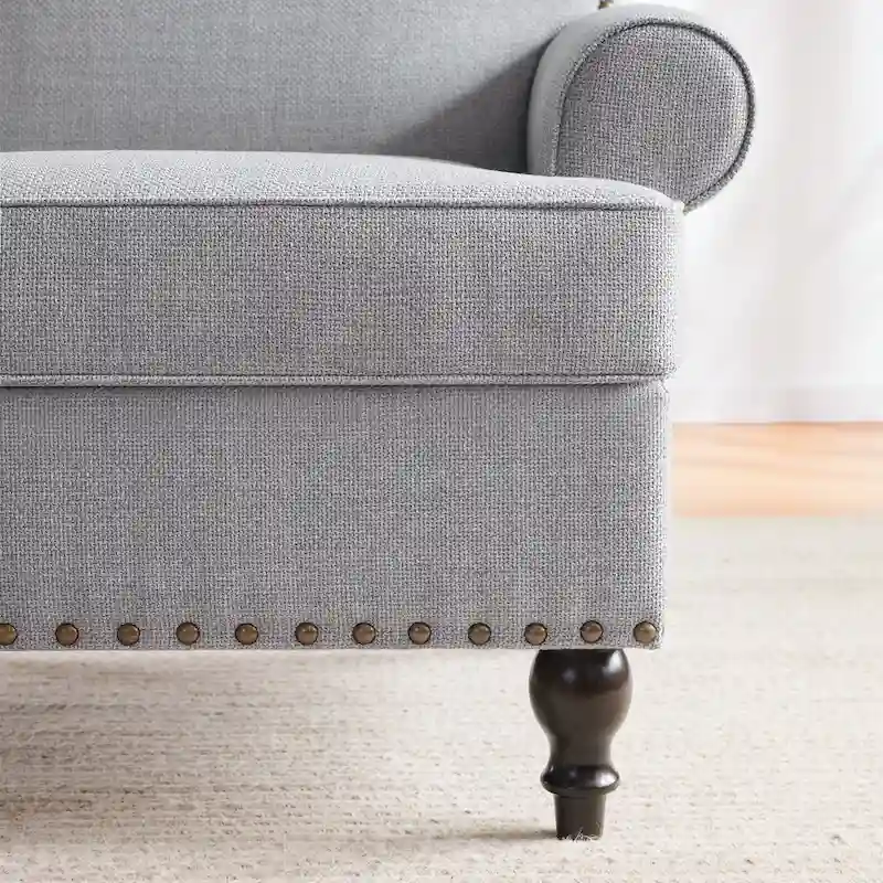 HUIMO Fabric Arm Chair and Loveseat Set