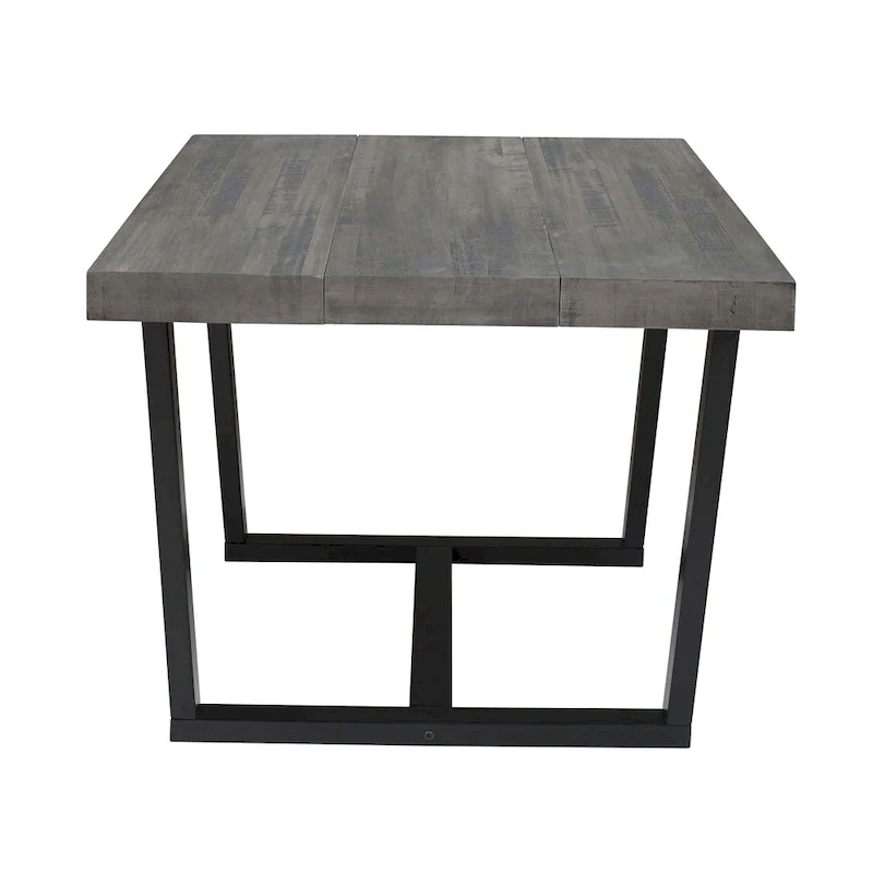 Distressed Pine Wood Dining Table 52-inch