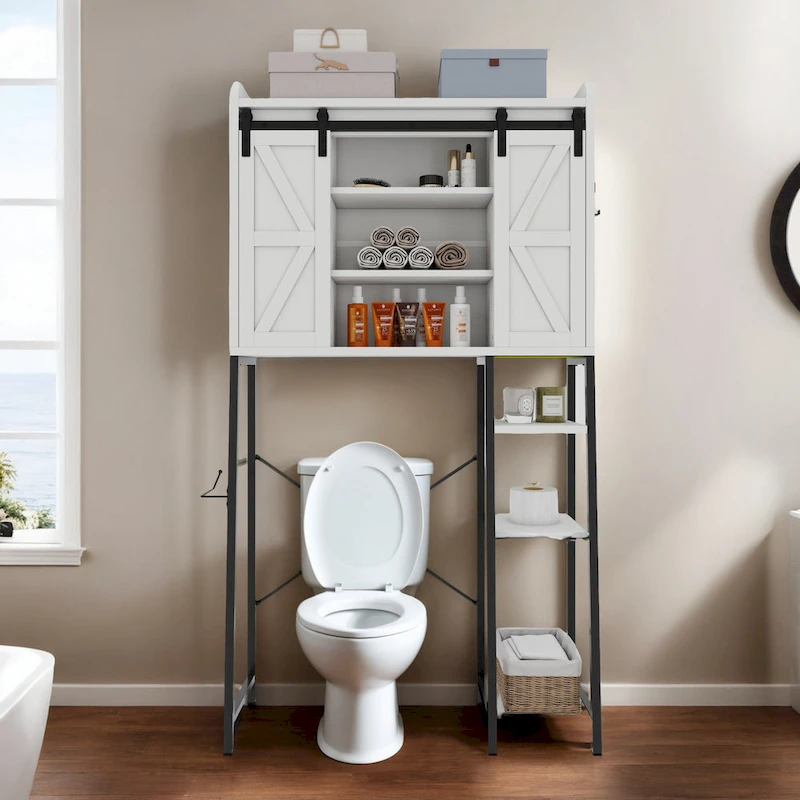 Bathroom Over The Toilet Storage Cabinet Storage Rack