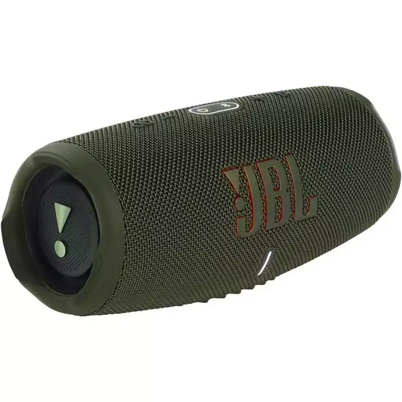 Refurbished: JBL Charge 5 Portable Bluetooth Speaker with IP67 Waterproof and USB Out Forest Green - Manufacturer Refurbished
