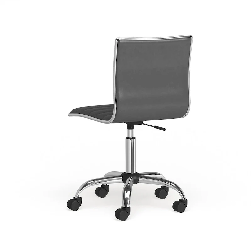 Carson Carrington Lund Modern Chrome Office Chair