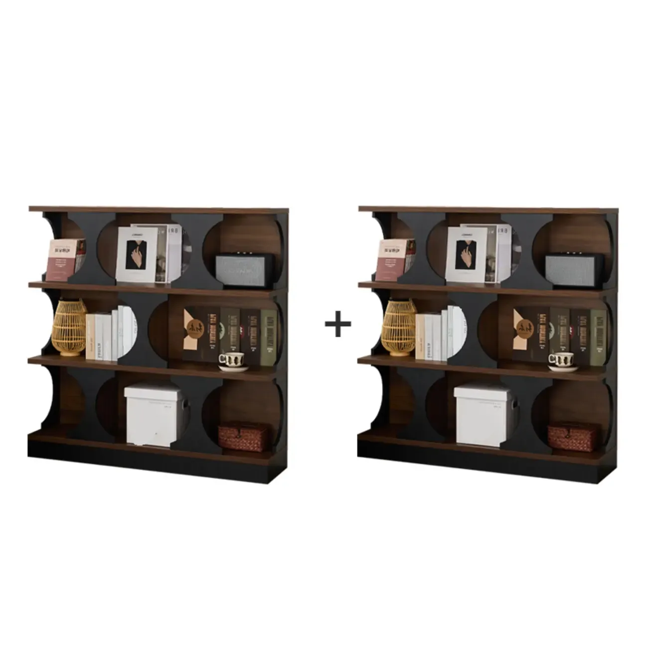 Wooden Cubitac Modern Display Cabinet with Shelves