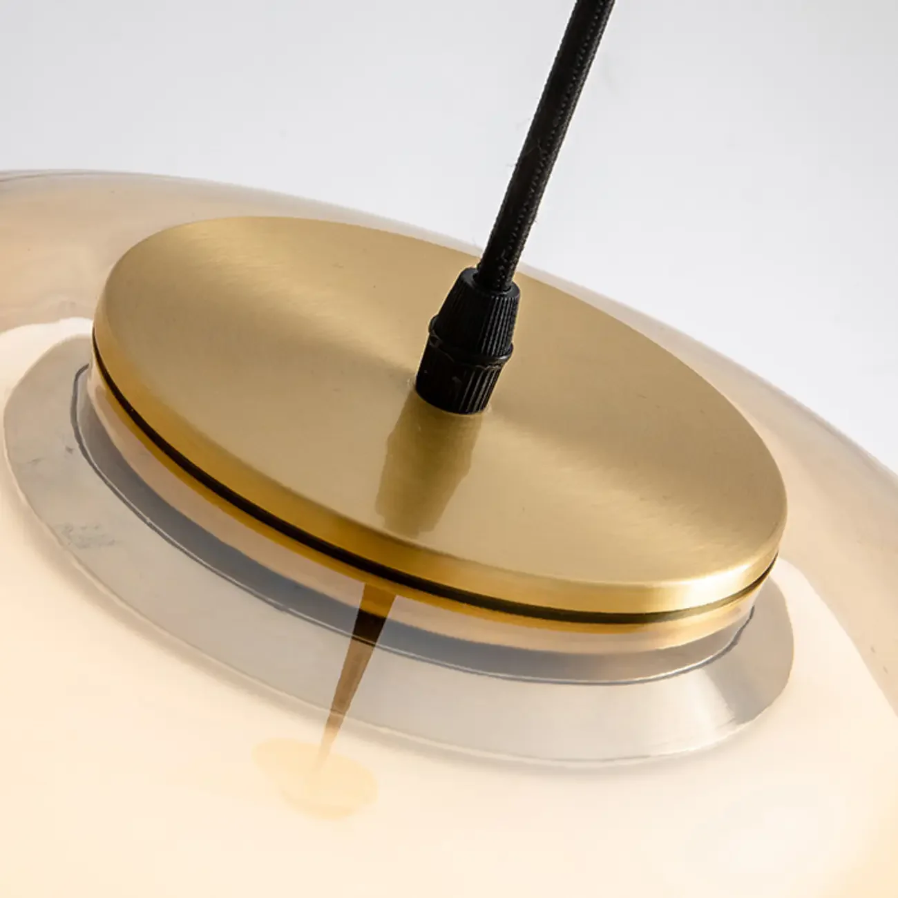 Elegant Designer LED Milk Glass Jelly Pendant Light