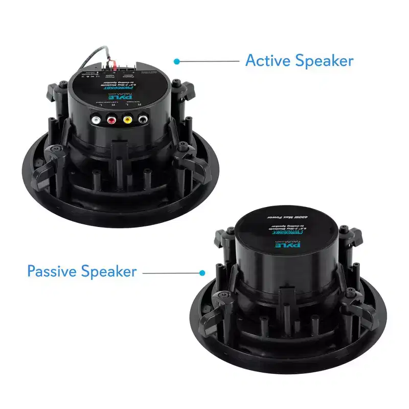 Pyle 6.5'' In-Wall/In-Ceiling Bluetooth Speaker System with Magnetic Grill