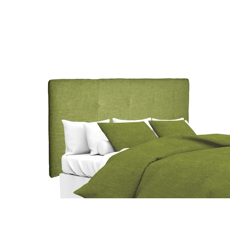 Button Tufted Upholstered Headboard