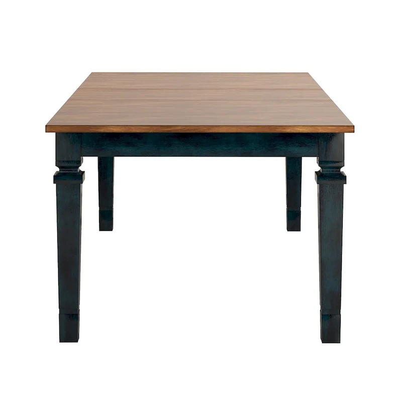 Elena Solid Wood Extendable Dining Table - Classic Style