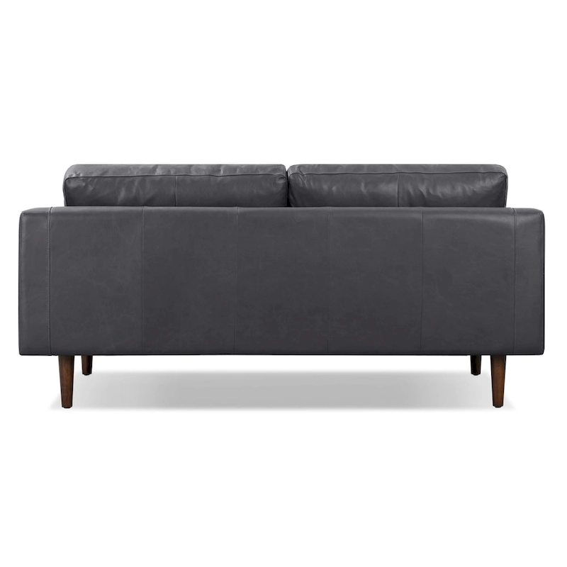 Poly & Bark Napa 72 Apartment Sofa - Full Grain Genuine Italian Leather