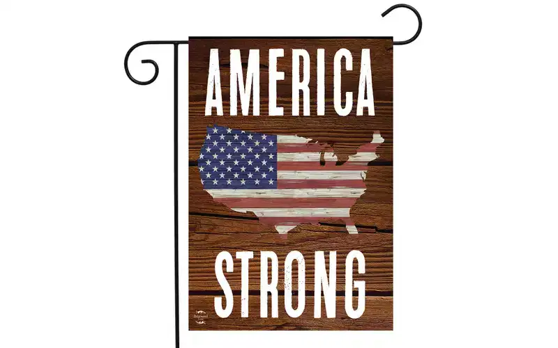 Briarwood Lane Everyday Double Sided Garden Flag 18x12.5 For Outdoor America Strong Patriotic Garden Flag Flag Garden Flag Flags For Outside