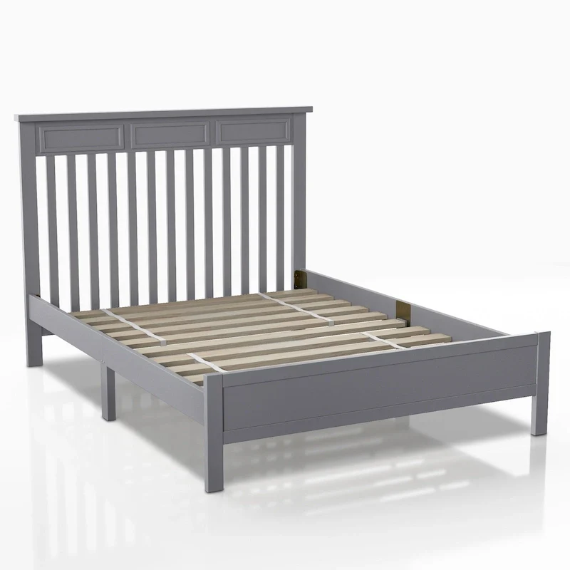 Furniture of America Amanda Traditional Slatted Full Size Platform Bed