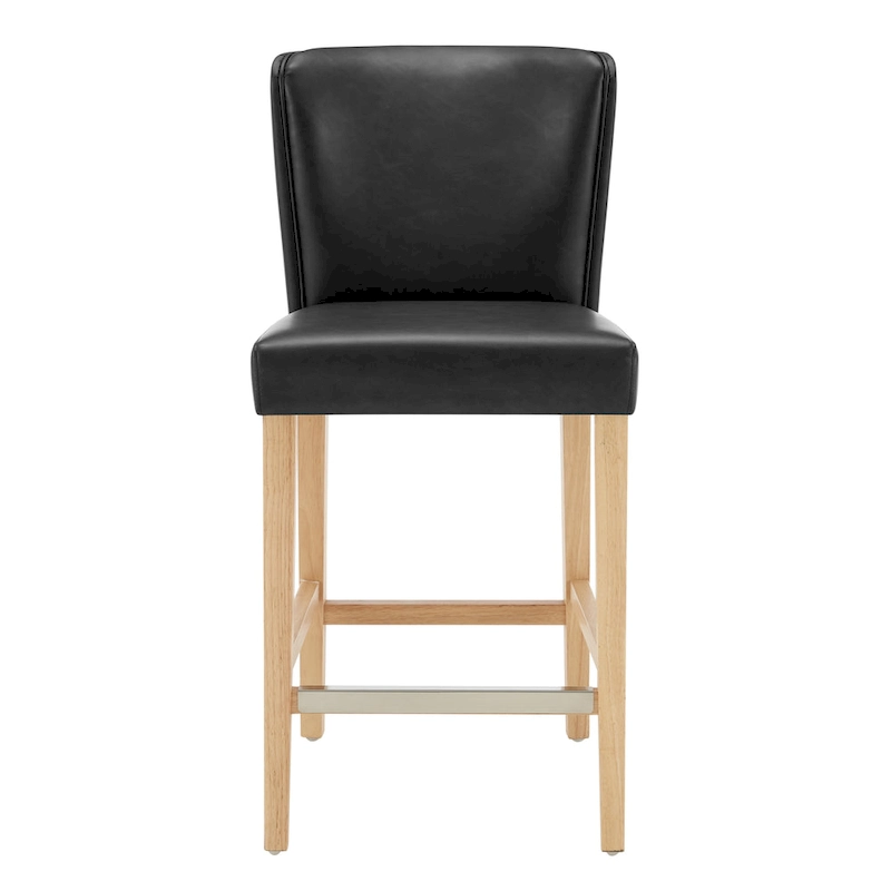 Albie KD Faux Leather Counter Stool