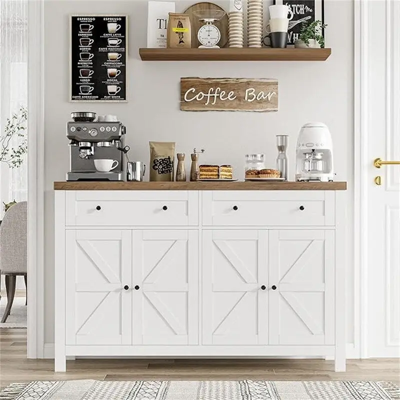 Buffet Sideboard Cabinet - 15.7D x 55.1W x 35.4H