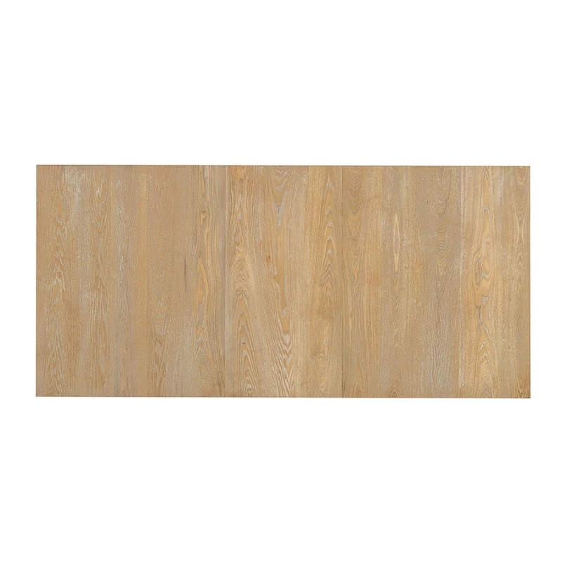 Rustic Style 7-Piece Extendable Dining Table Set with Removable Leaf, 2 Arm Chairs and 4 Armless Chairs