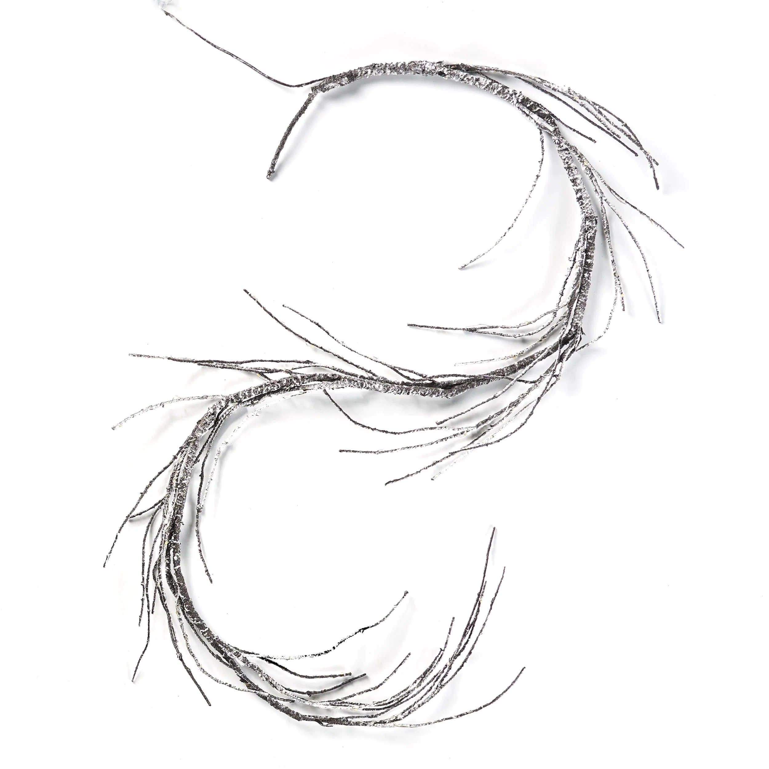 6-foot Pre-Lit Warm White LED Artificial Christmas Garland - NH076313