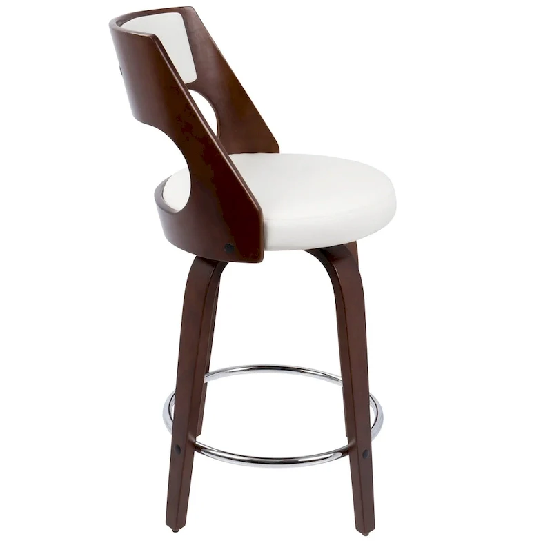 Carson Carrington Alingsas Mid-century Modern Counter Stool (Set of 2)