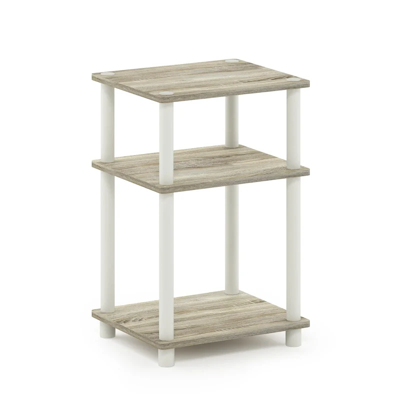 3-Tier Turn-N-Tube End Table