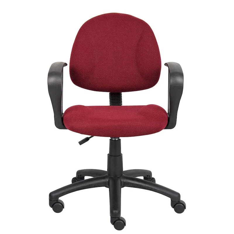 Boss Burgundy Mid-back Ergonomic Task Chair