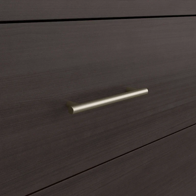 Somerset Ash Grey Headboard, Dresser and Nightstand Bedroom Set