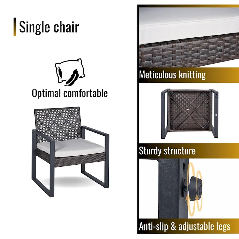 WW 4-Piece Patio Furniture Set