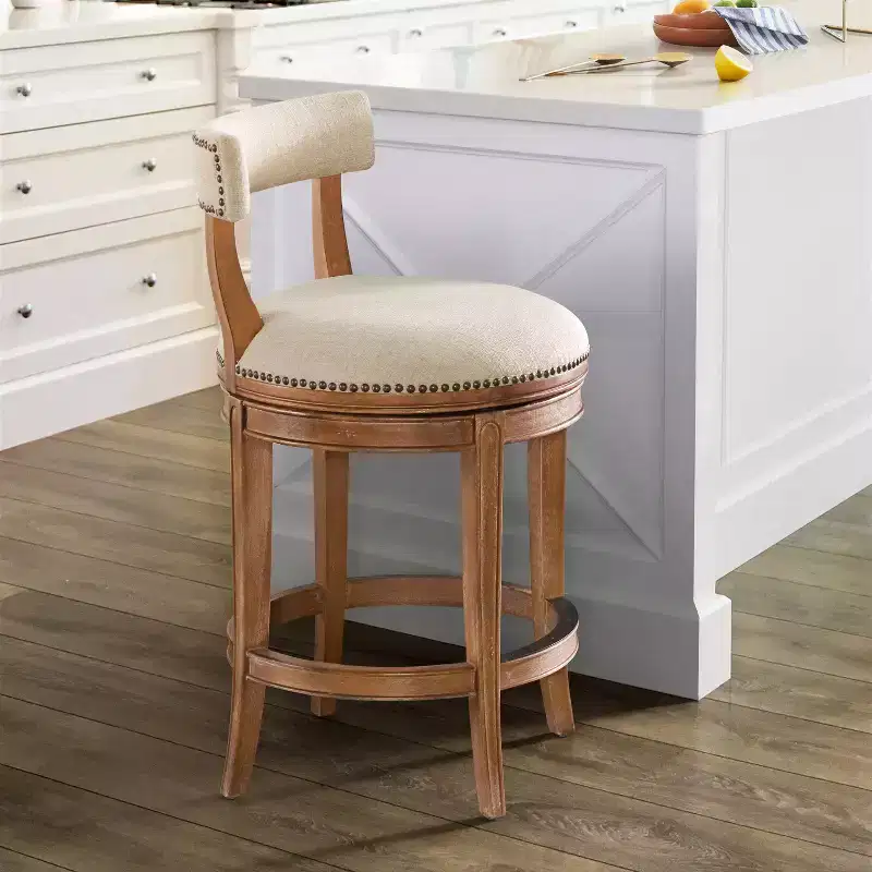 Hanover Swivel Counter Height Barstool - Alaterre Furniture