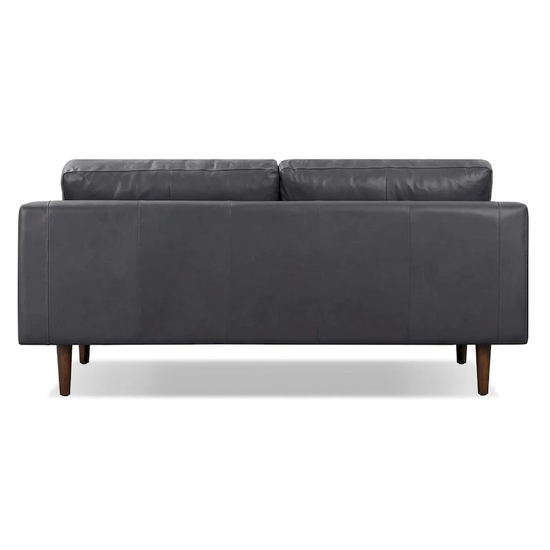 Poly & Bark Napa 72 Apartment Sofa - Full Grain Genuine Italian Leather