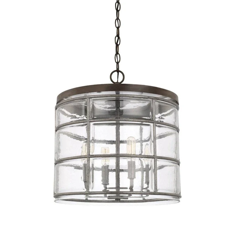 Colby 4-light Urban Grey Pendant