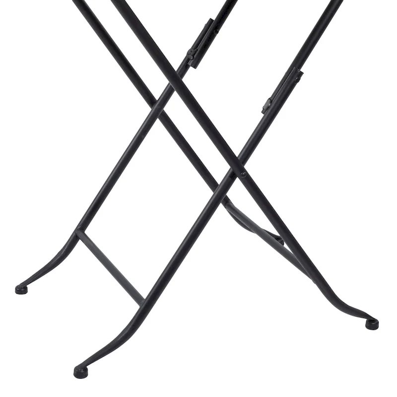 Gold Metal Accent Table, 14W x 21L x 25H