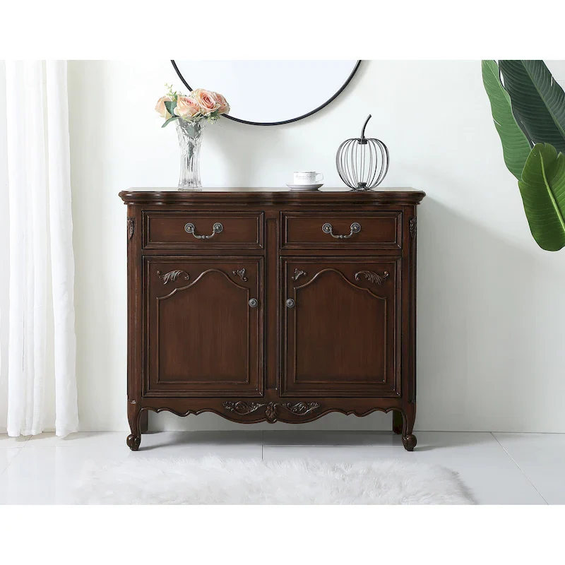 Double Drawer Accent Chest