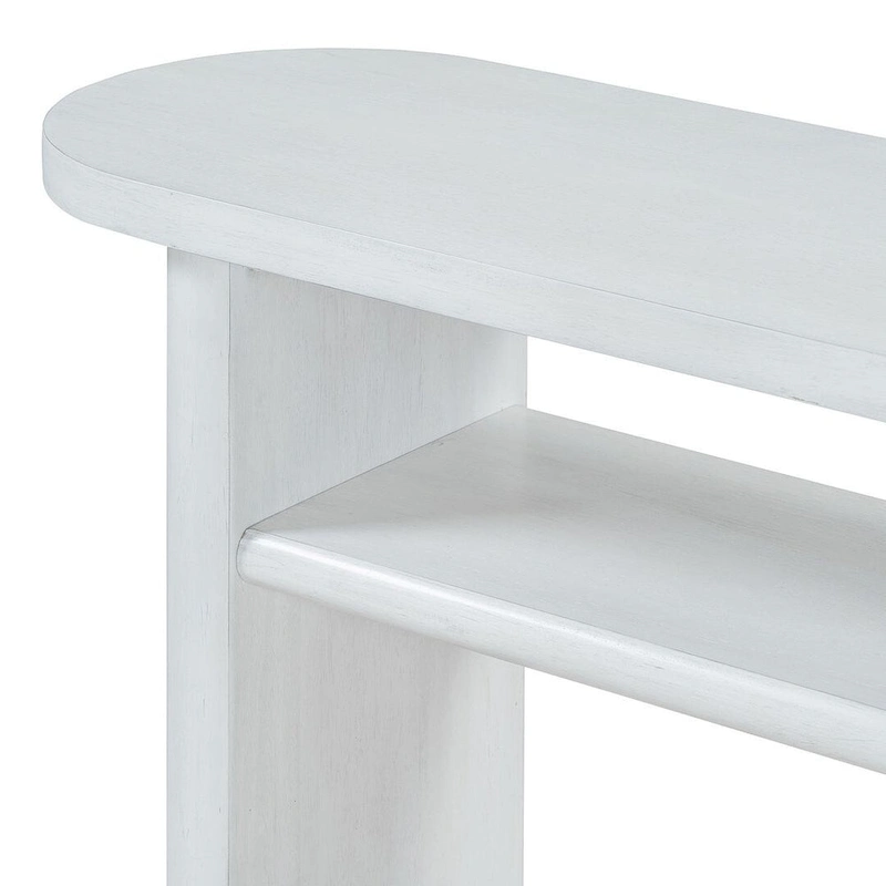 47.80 Modern Wooden Console Table with Shelf
