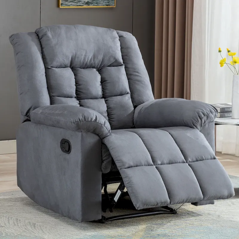 Ebello Classic Soft Padded Manual Recliner
