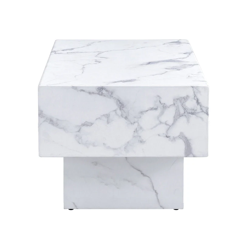 Modern Simple Texture Sticker MDF Coffee Table