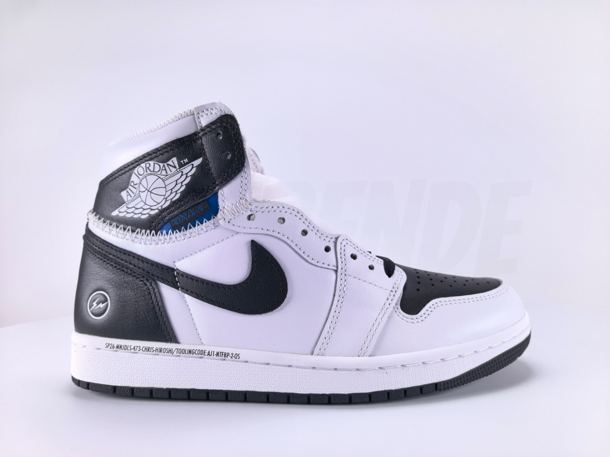 Jordan 1 Retro High OG SP Fragment x Union LA White Black - Aktrende