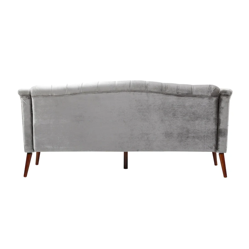 Adelia Modern Glam Tufted Velvet Sofa by Christopher Knight Home