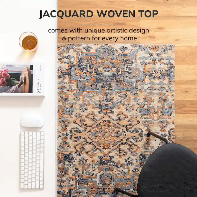 Jani 40 x 54 1/4 Rug'd Chair Mat
