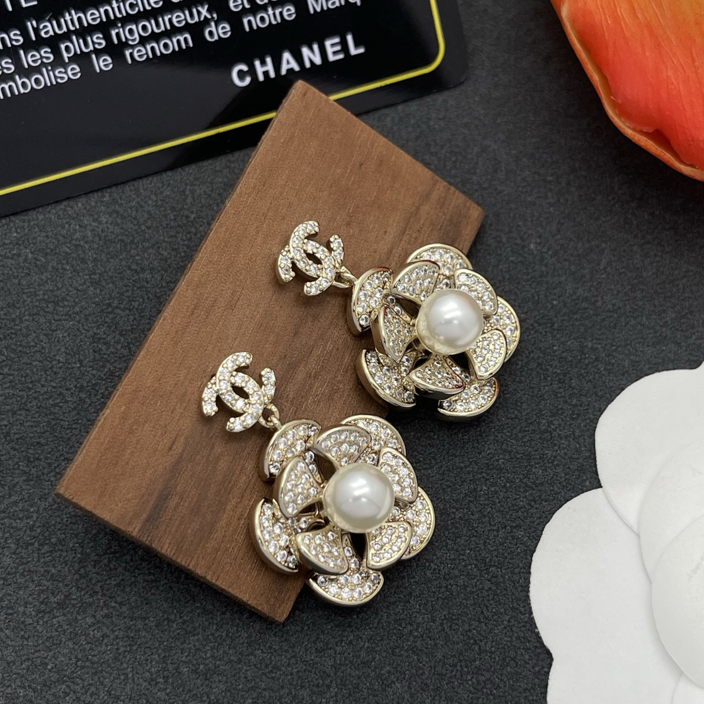 CCE721 Chanel drop earrings - ccjewelryacc