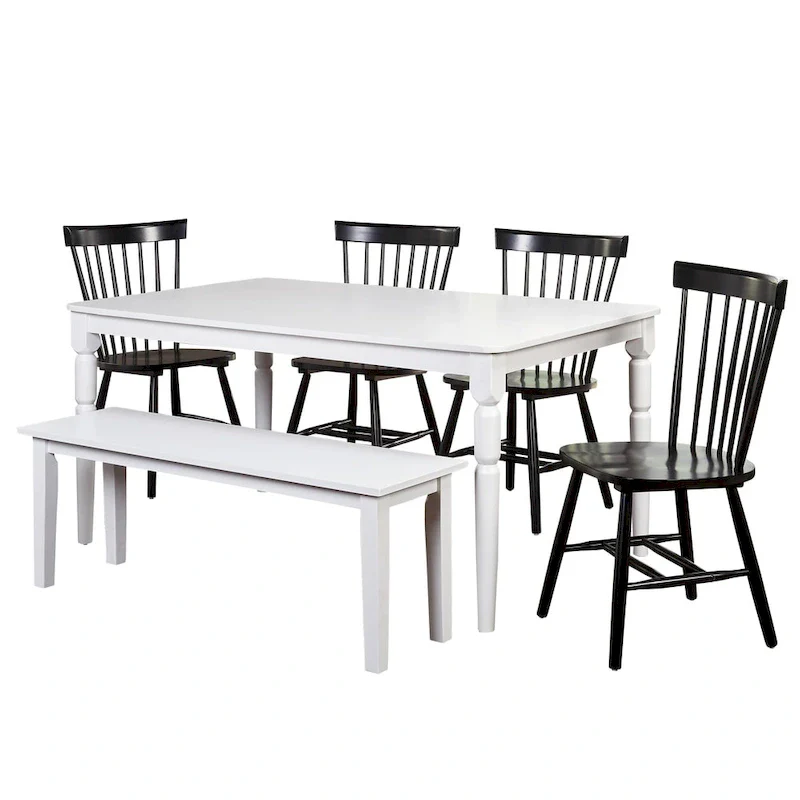 Simple Living Parma Dining Set with Dining Bench