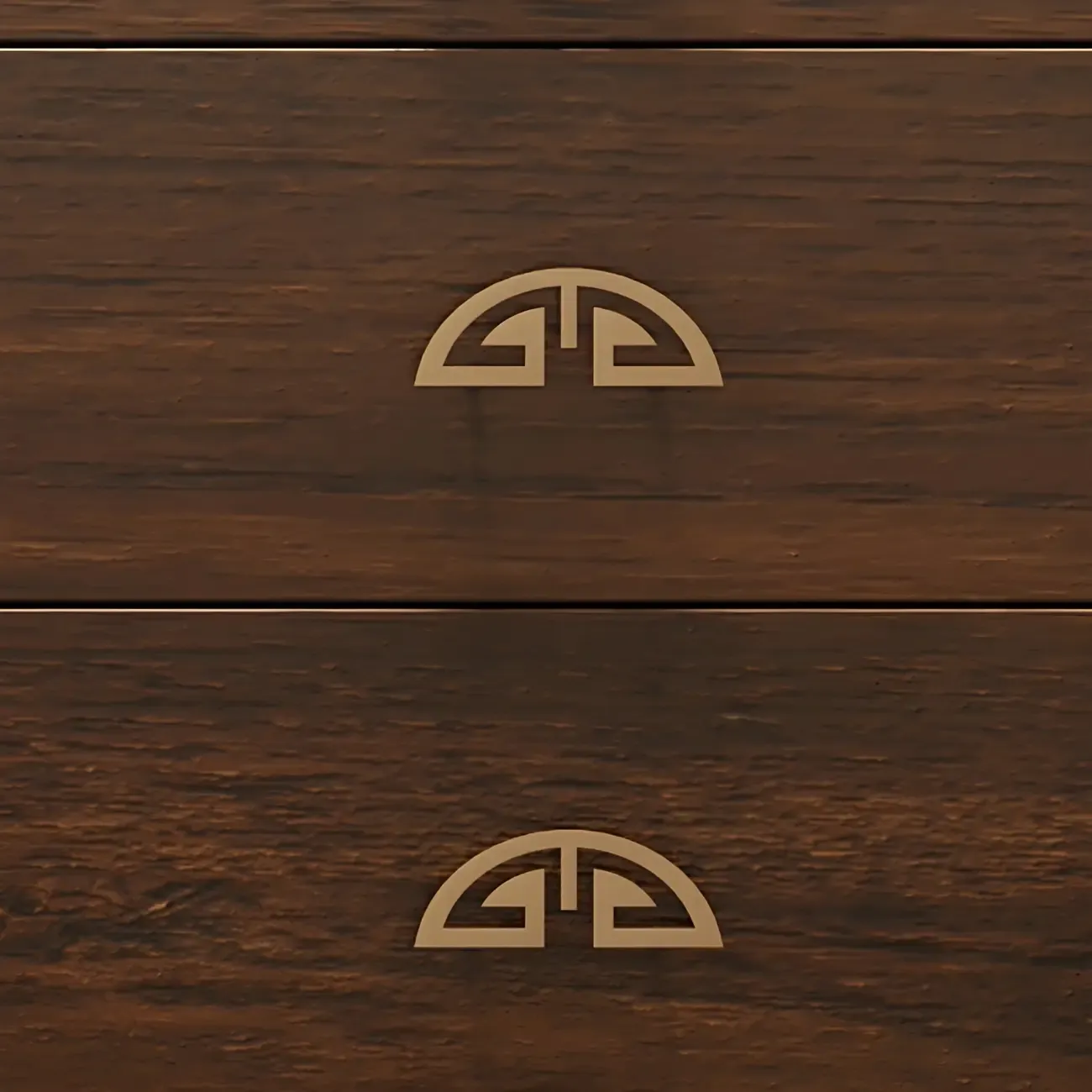 Traditional Brown Wooden Double Dresser with Soft Close Drawers