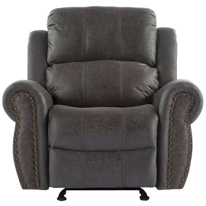 Charlie Bonded Leather Glider Recliner