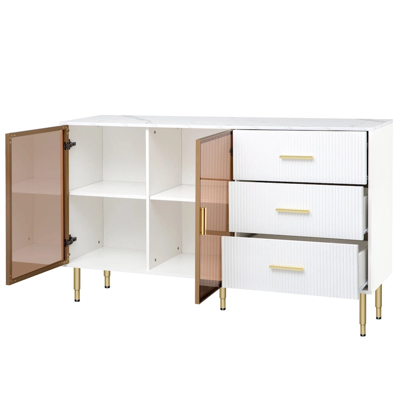Modern Sideboard MDF Buffet Cabinet