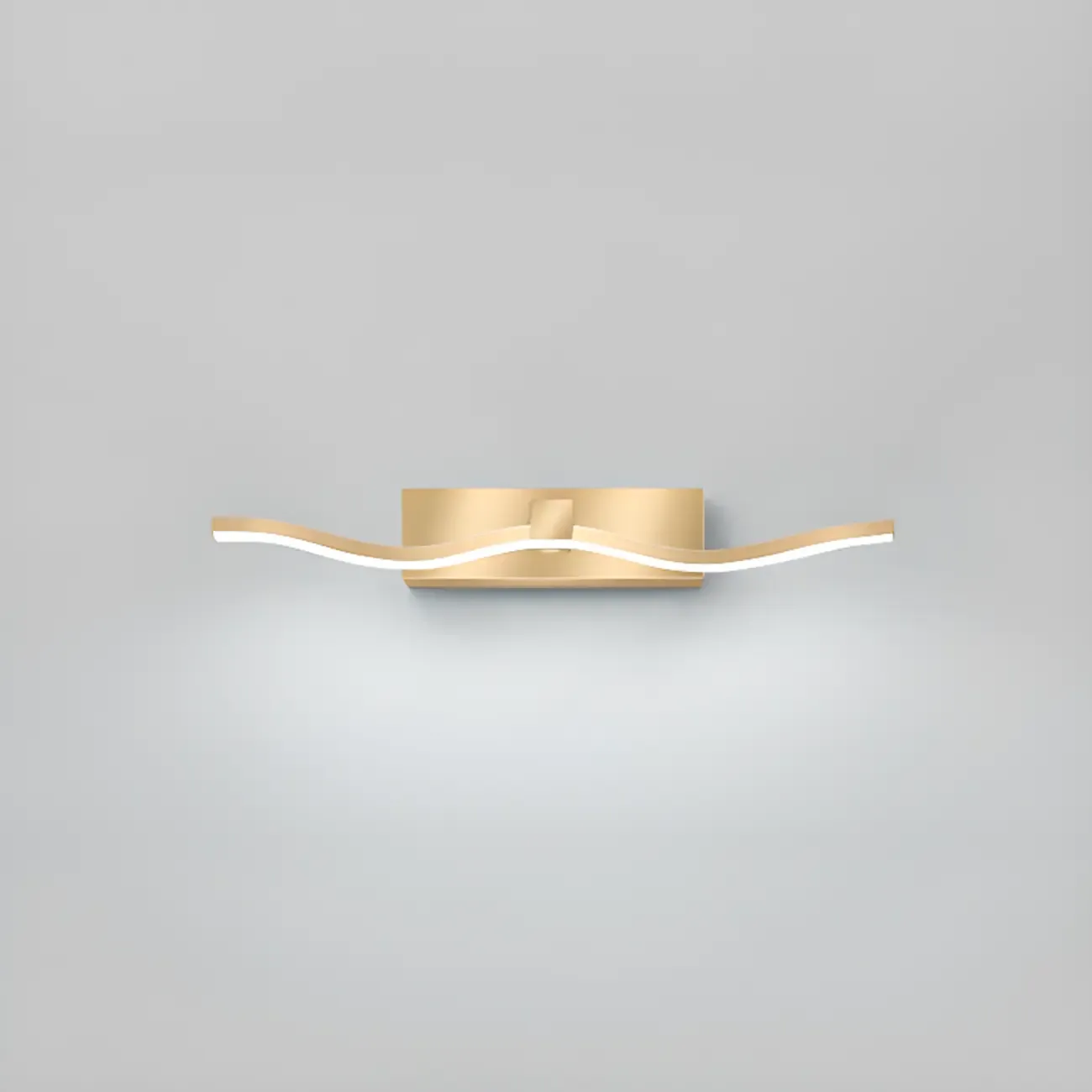 Wall-Mounted Bathroom LED Vanity Light with Silica Gel Shade