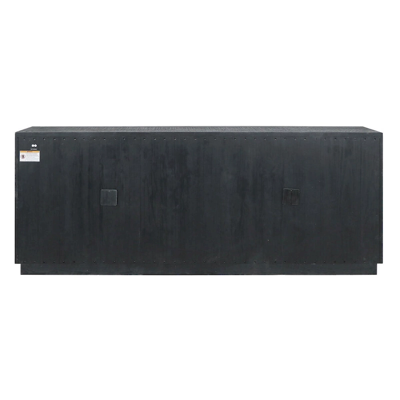 Classic Home Larson 90 Glass Reclaimed Pine Sideboard