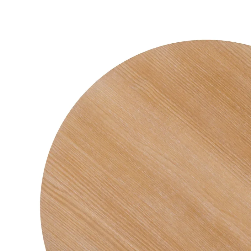 Middlebrook Designs 48 inch Round Slatted Wood Dining Table