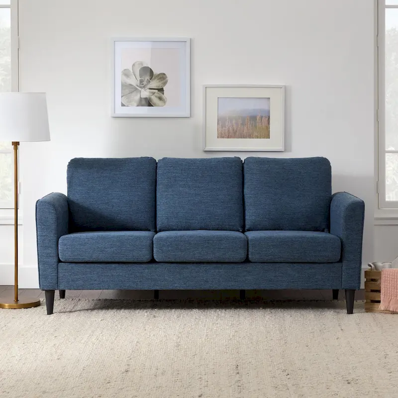 Brookside Clara 73 Upholstered Curved Arm Sofa
