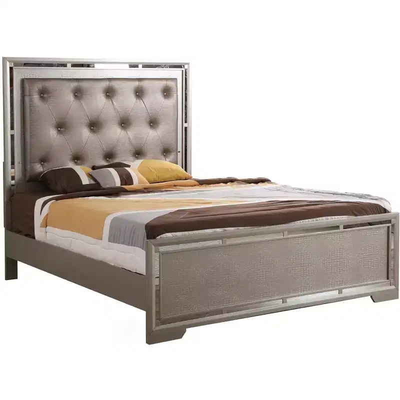 Passion Furniture Alana Panel Beds