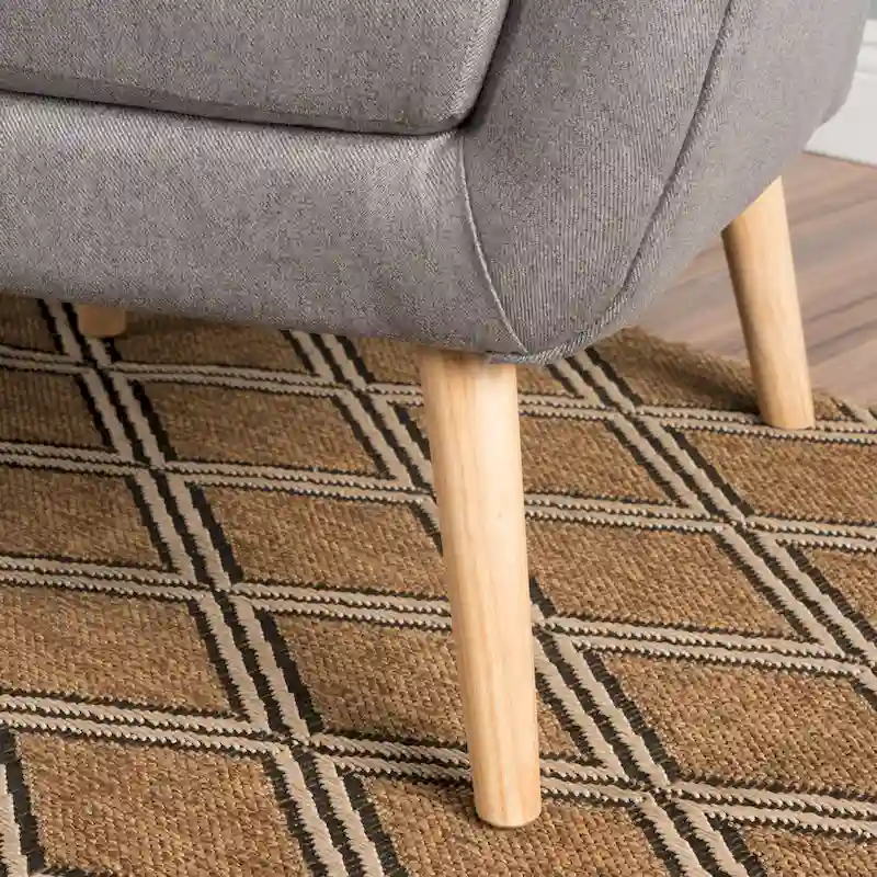 Grey 32.5  High Back Wingback Chair