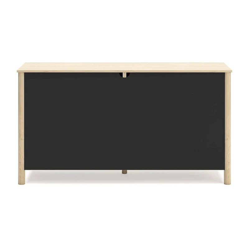 Signature Design by Ashley Cabinella Tan Panel Headboard with Dresser and Nightstand