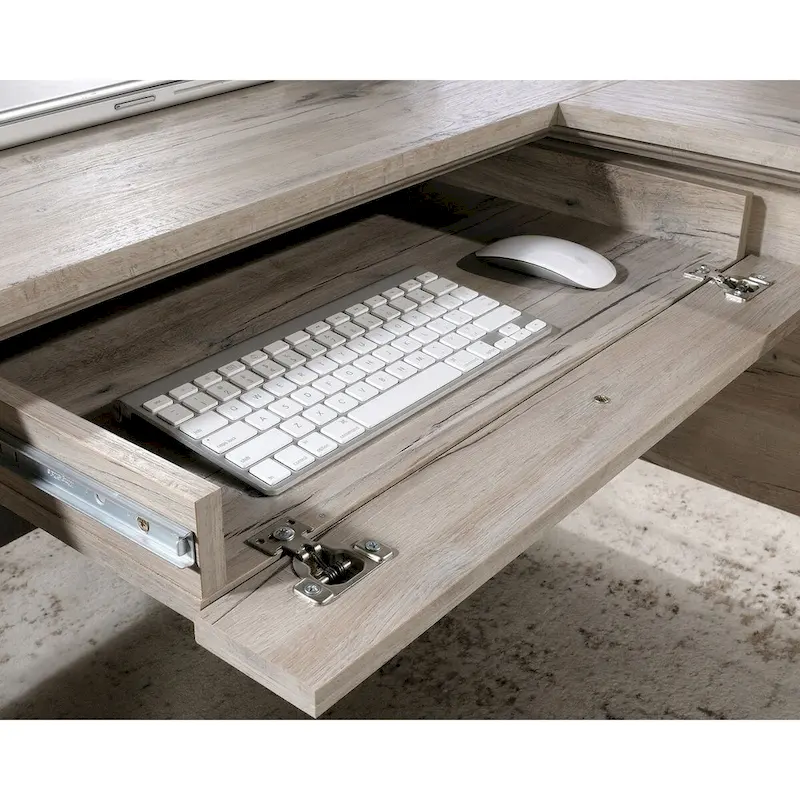 Sauder Palladia L-Shaped Office Desk