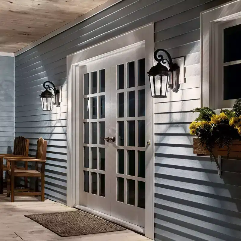 Kichler Lighting Courtyard 1 - Light Wall Light in Rubbed Bronze