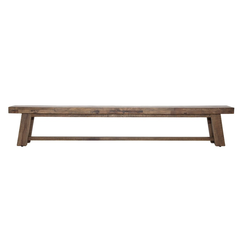 Rockridge Mango Wood Accent Bench, Medium Brown