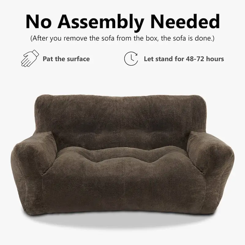 MCombo Pet Couch Sofa Bed Dog Bed for Small Medium Dogs, Fabric 0374