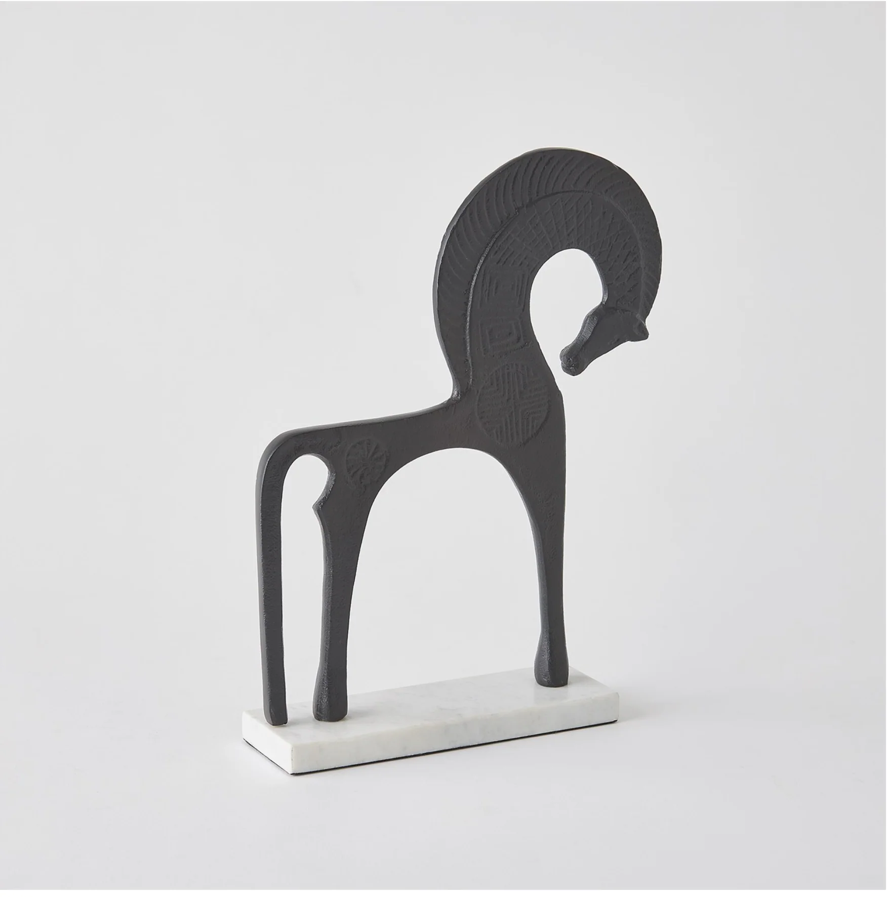 DECO HORSE-BLACK